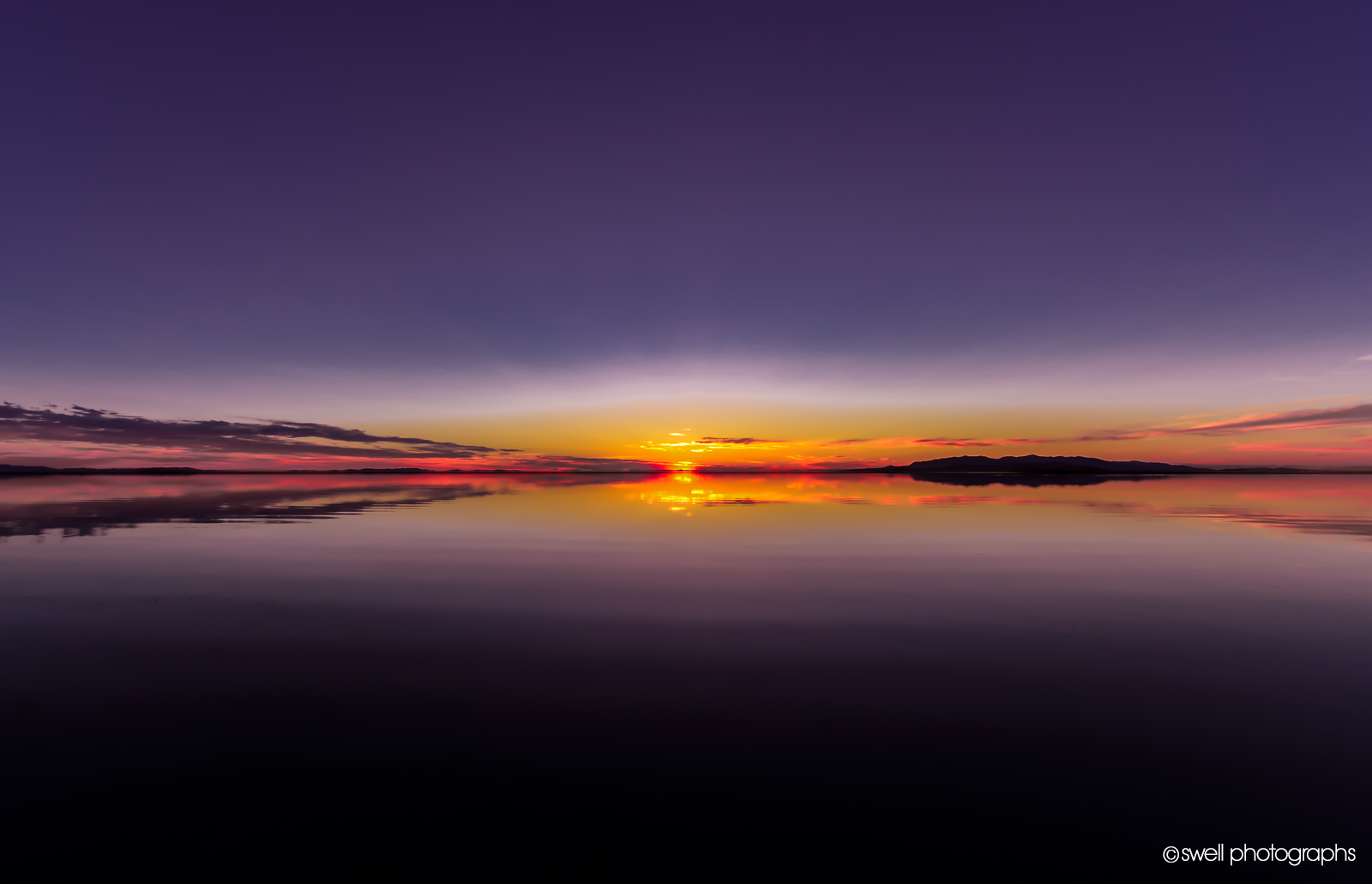 Sunset Flash, Great Salt Lake